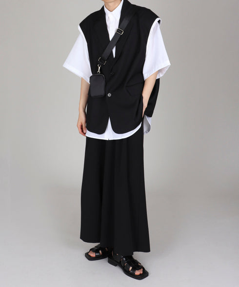 Vest & Wide Pants Co-ord